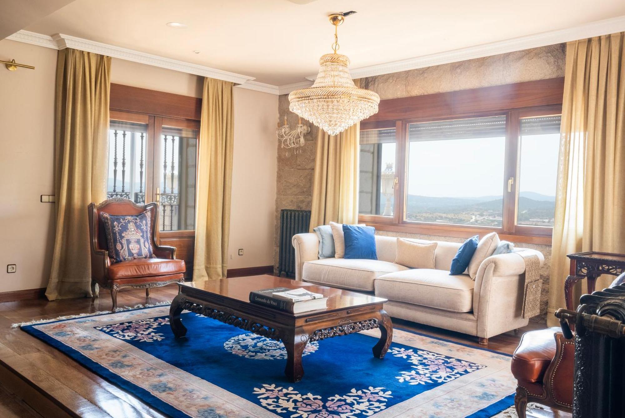 Villa Mansion Con Jacuzzi A 40 Grados, Gran Piscina Y Padel El Tiemblo Exterior foto